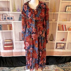 Farm Rio Floral Dress